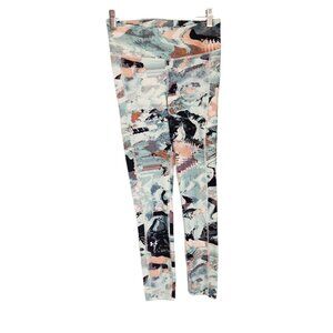 Under Armour Leggings HeatGear Compression Crop Multicolor Womens Small NEW NWOT